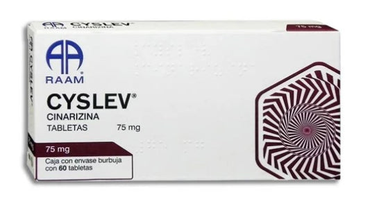 CYSLEV 75MG 60TBS