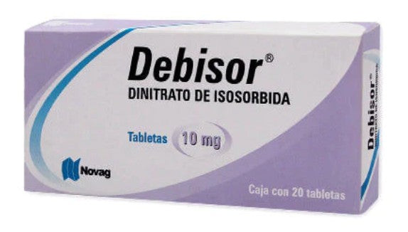 DEBISOR 10MG TBS 20