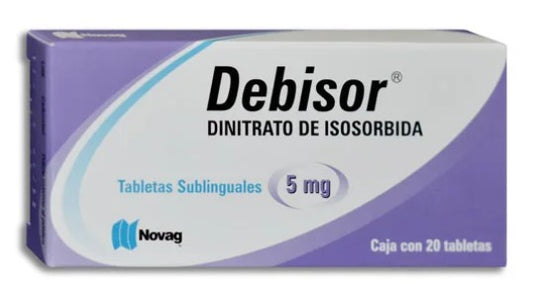 DEBISOR 5MG TBS 20