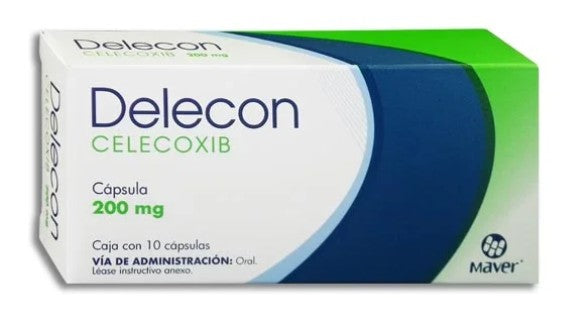 DELECON (CELECOXIB) 10 CAPS 200 MG