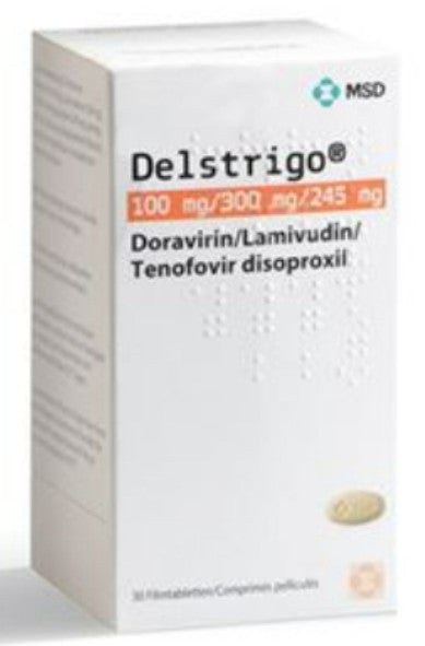 Delstrigo 100/300/300 Mg 30 Tabletas