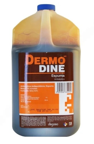 Dermodine Degasa Espuma 3.5 L