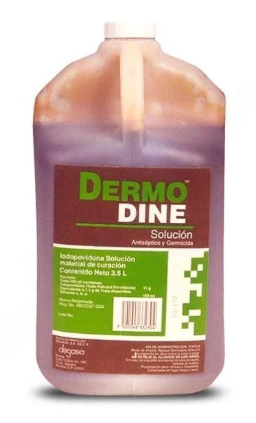 Dermodine Degasa Solución Antiséptico 3.5L