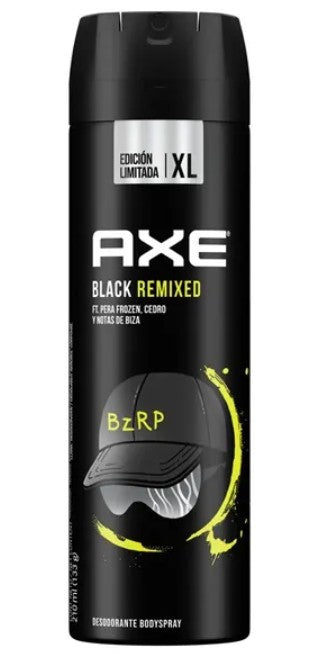 Desodorante Axe Black Remix Spray 210 Ml