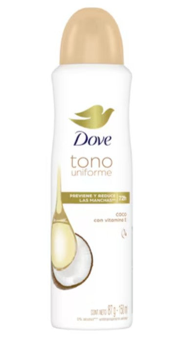 Desodorante Dove Clear Tone 48 H Spray 150 Ml