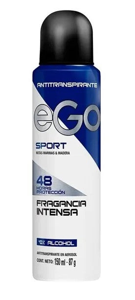 Desodorante Ego Sport 48H Spray 150 Ml