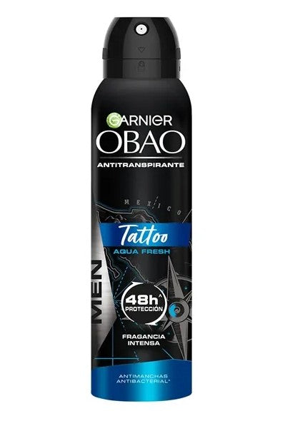 Desodorante Obao Men Tattoo Aqua Fresh 150 Ml
