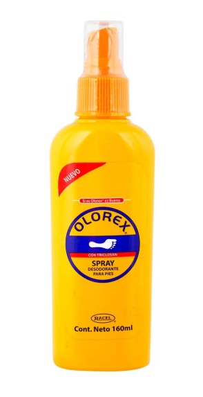 Desodorante Olorex Pies Clásico Spray 160 Ml