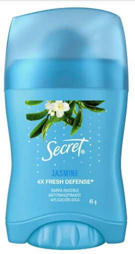 Desodorante Secret Jasmine Stick 45 G