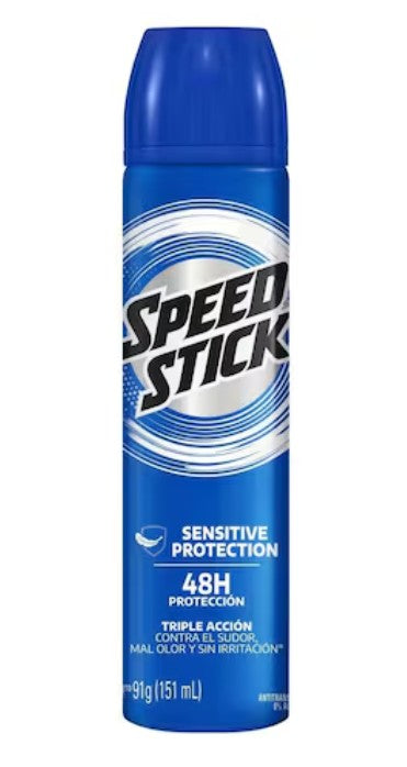 Desodorante Speed Sensitive Protección Spray 91 G