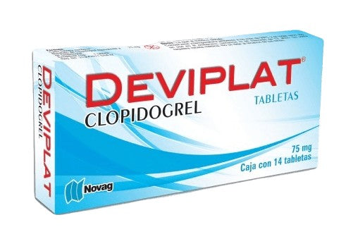 DEVIPLAT 75MG 14TBS CLOPIDOGREL