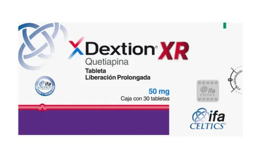 Dextion XR Liberación Prolongada 50 Mg 30 Tabletas