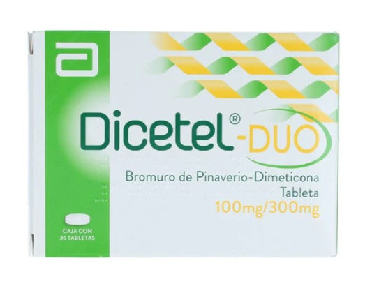 Dicetel Dúo 100/300 Mg 36 Tabletas