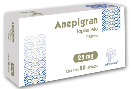 Anepigran 25 MG 20 Tabletas