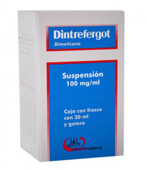 DINTREFERGOT (DIMETICONA) 1 SUSP 100MG/1/30ML