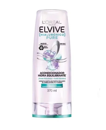 Acondicionador Elvive Hidra Hialurónico Pure 370 Ml