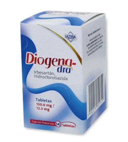 Diogena-Dra 150/12.2 Mg 14 Tabletas Genérico Ultra Lab