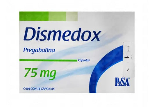 Dismedox 75 Mg 14 Cápsulas