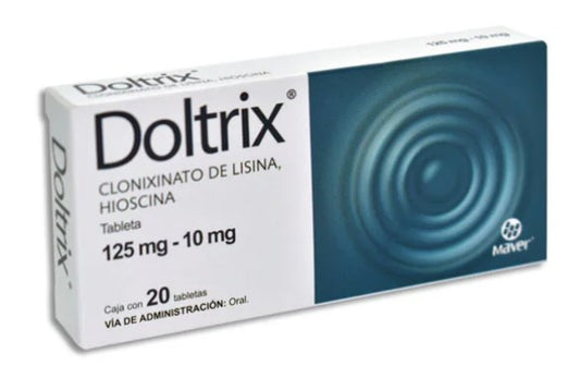 DOLTRIX (CLONIXINATO DE LISINA, HIOSCINA) 125/10MG TBS 20