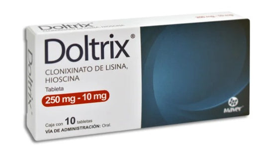 DOLTRIX (CLONIXINATO DE LISINA, HIOSCINA) 250MG/10MG C/10