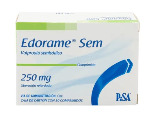 Edorame Sem 250 Mg 30 Comprimidos