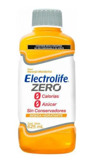 Electrolife Zero Naranja-Mandarina 625 Ml