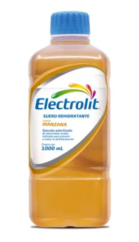 Electrolit Suero Rehidratante Manzana 1000 Ml