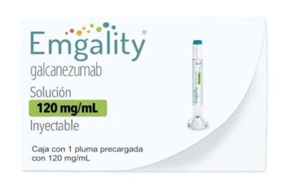 Emgality 120Mg/Ml Solución Inyectable 1 Pluma Precargada