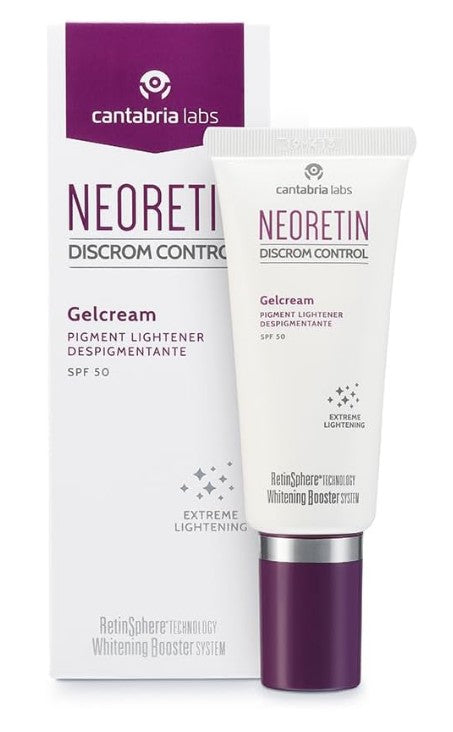 Emulsión Facial Neoretin Discrom Control Gelcream SPF 50 40 Ml
