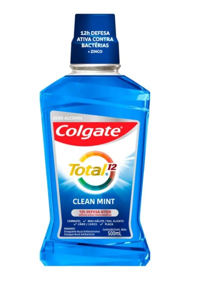 Enjuage Bucal Colgate Total 12 Clean 500 Ml