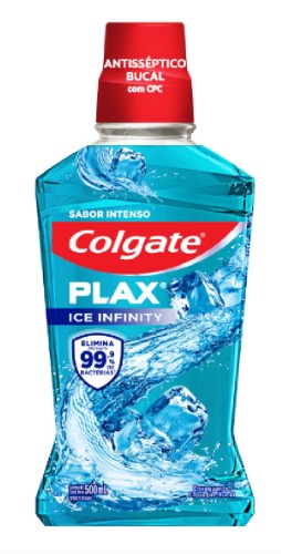 Enjuage Bucal Plax Ice Infinity 500 Ml