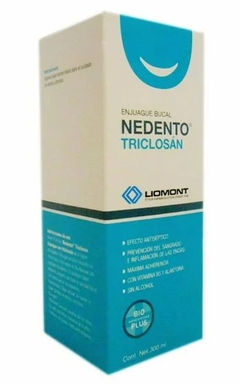 Enjuague Bucal Nedento Triclosan 300 Ml