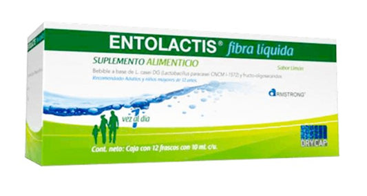 Entolactis 10 Ml Suplemento Alimenticio 12 Frascos