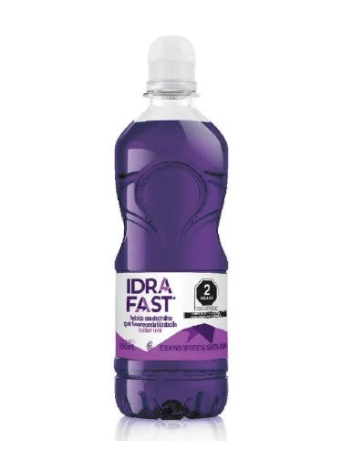 Bebida Idrafast Con Electrolitos Uva 500 Ml
