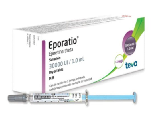 Eporatio 30000 IU Solución Inyectable 1 Ml Jeringa Prellenada