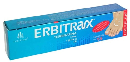 Erbitrax 1/100G Crema 1% Tubo 15G