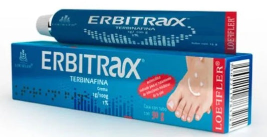 Erbitrax Terbinafina Crema 1% Tubo 30 G Genérico Loeffler