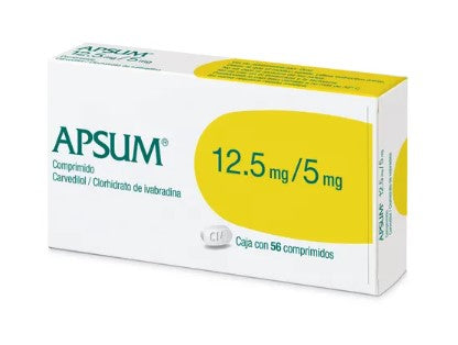Apsum 12.5/5 Mg 56 Comprimidos