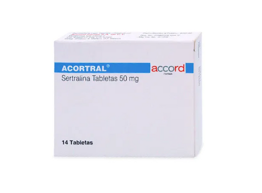 ACORTRAL (SERTRALINA) 50MG TBS 14
