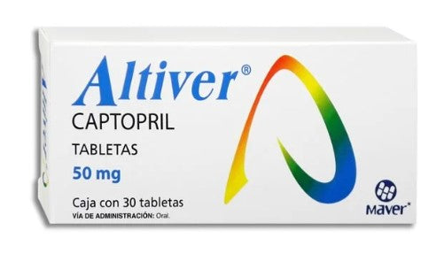 ALTIVER 50MG (CAPTOPRIL)