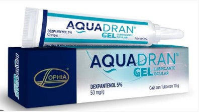 Aquadran 50 Mg/G Gel Lubricante Oc Tubo 10 G