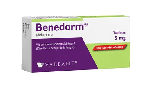 Benedorm 5 Mg 40 Tabletas