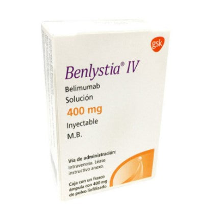 Benlystia Iv 400 Mg Solución Inyectable Frasco Ámpula