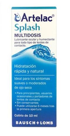 Artelac Splash MDO Lágrimas Artificiales 10 Ml