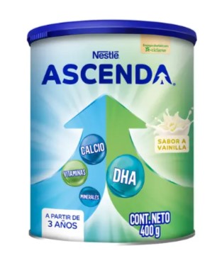 Ascenda 3 Años Vainilla 400 G