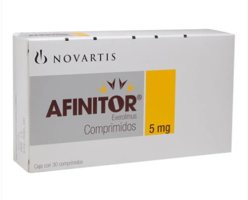 Afinitor 2.5 Mg 30 Comprimidos