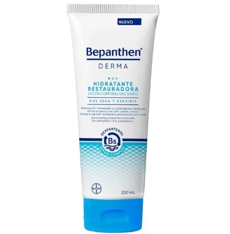 Bepanthen Derma Hidratante Regeneradora Loción 200 Ml