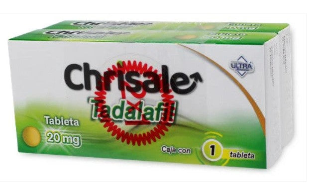 Chrisale Tadalafil 20 Mg 1 Tableta 2X1 Genérico Ultra Lab