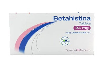 Betahistina 24 Mg 30 Tabletas Genérico Psicofarma