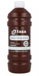 Agua Oxigenada Lasa 480 Ml